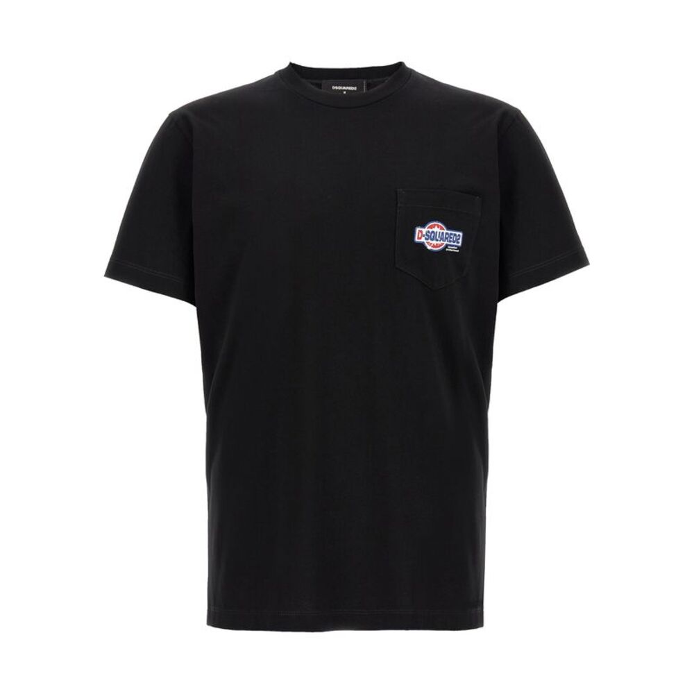 Dsquared² Black Cotton Men's T-Shirt
